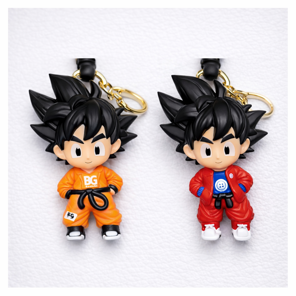 Anime Goku 3D Keychain