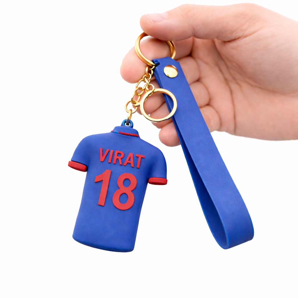 Jersey Keychain (Virat/Dhoni/Rohit) - Image 4
