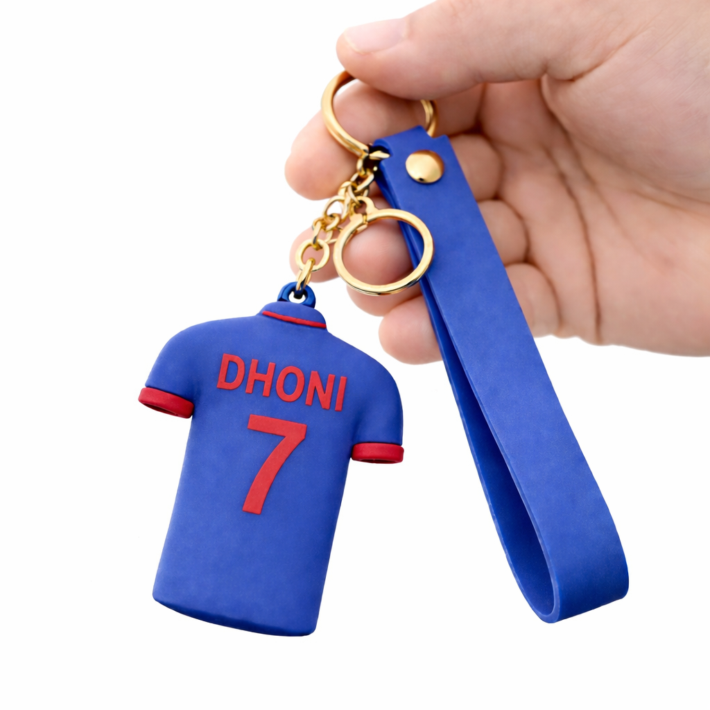 Jersey Keychain (Virat/Dhoni/Rohit) - Image 3