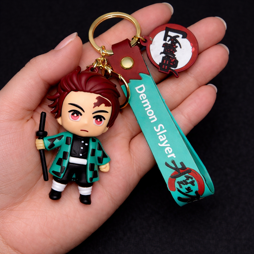 Tanjiro Kamado Anime Keychain - Image 3