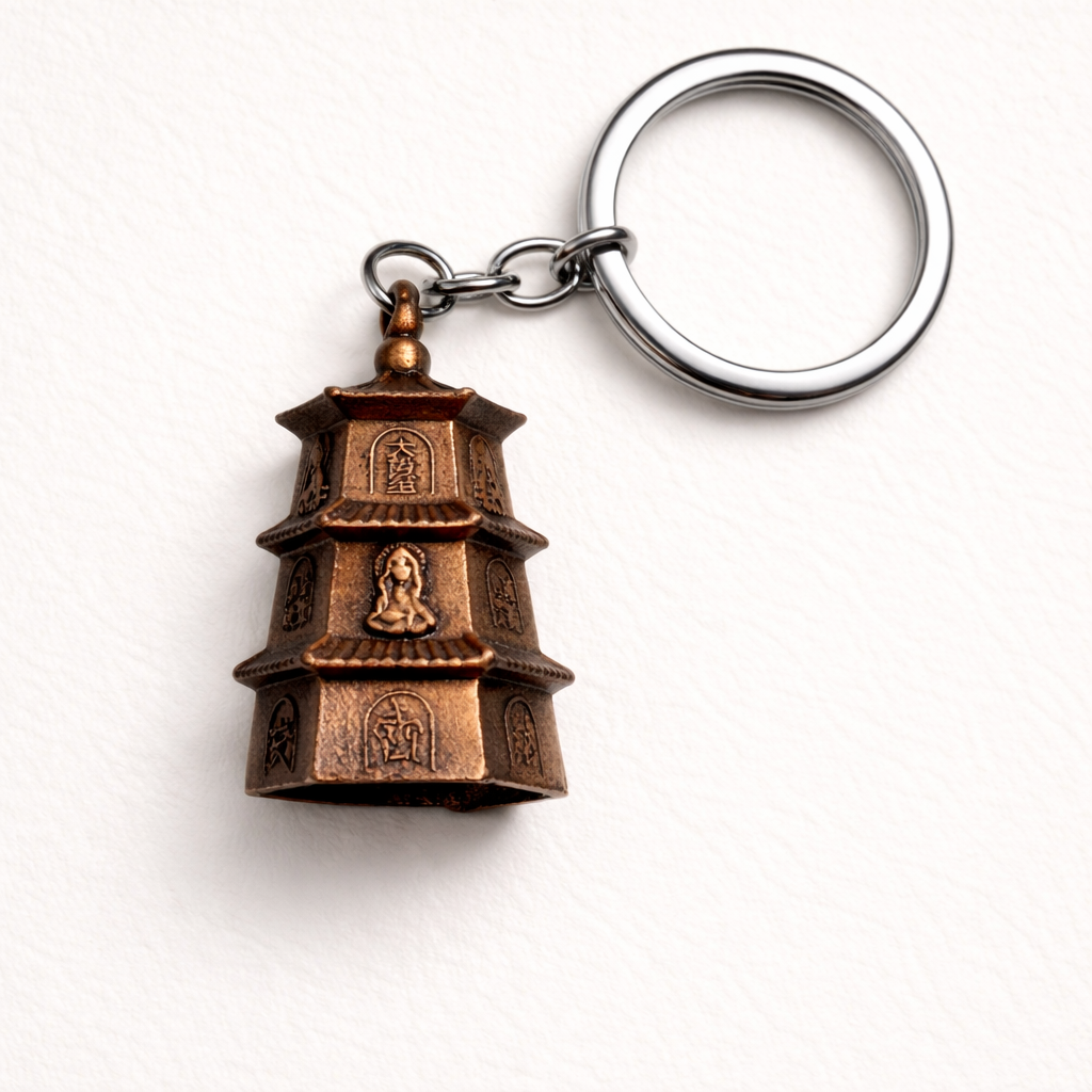 Vastu Education Tower Keychain - Image 2