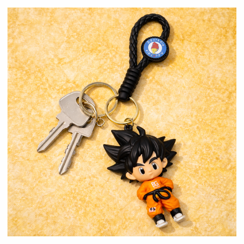 Anime Goku 3D Keychain - Image 3