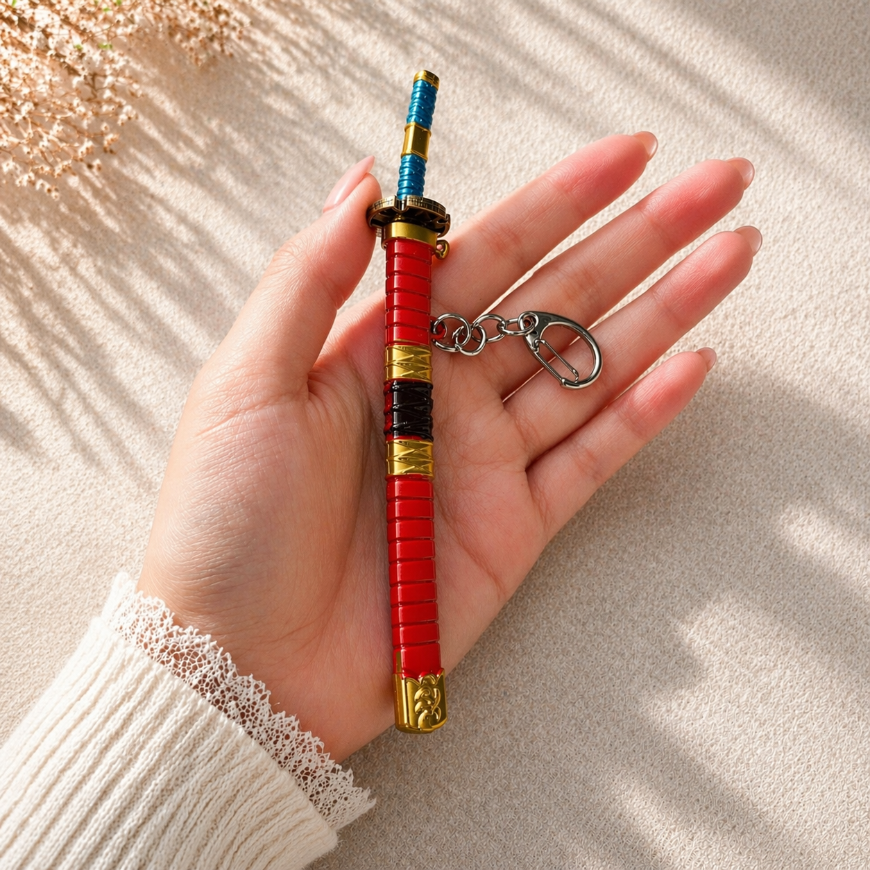 Samurai Blade Keychain - Crimson Edition - Image 2