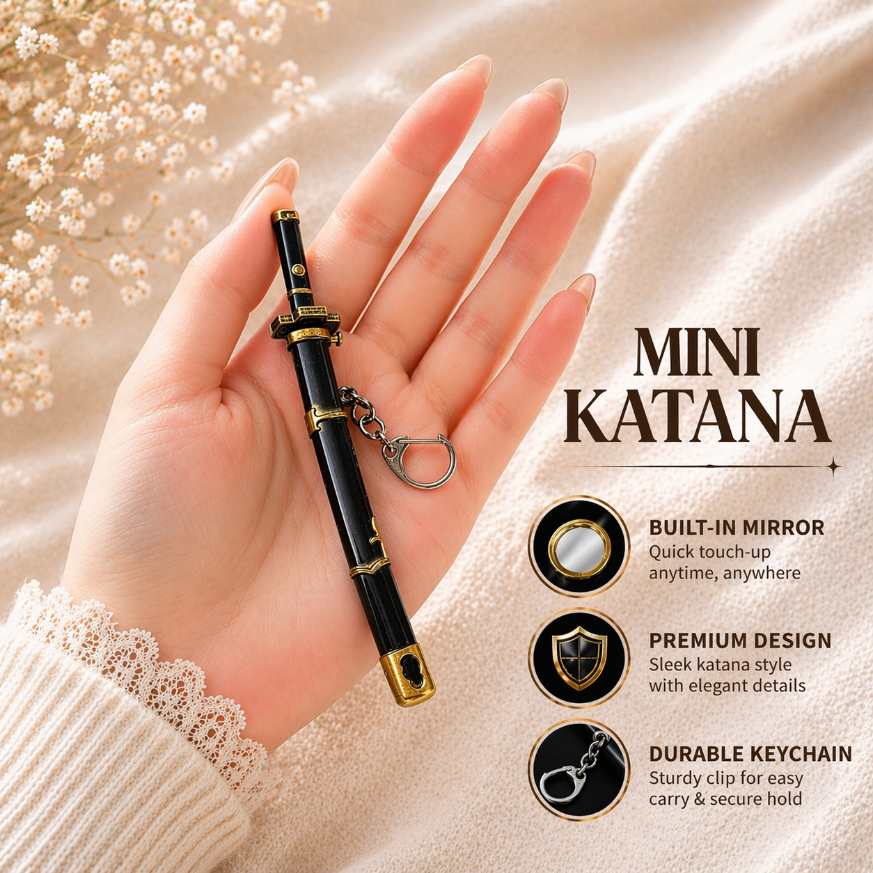 2-in-1 Katana Vanity Charm - Image 2