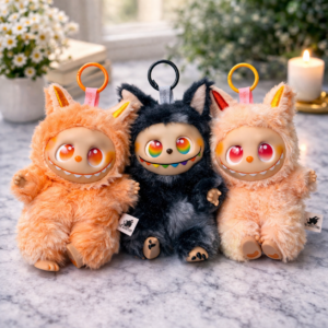 Viral Monster Plush Bag Charm Trio