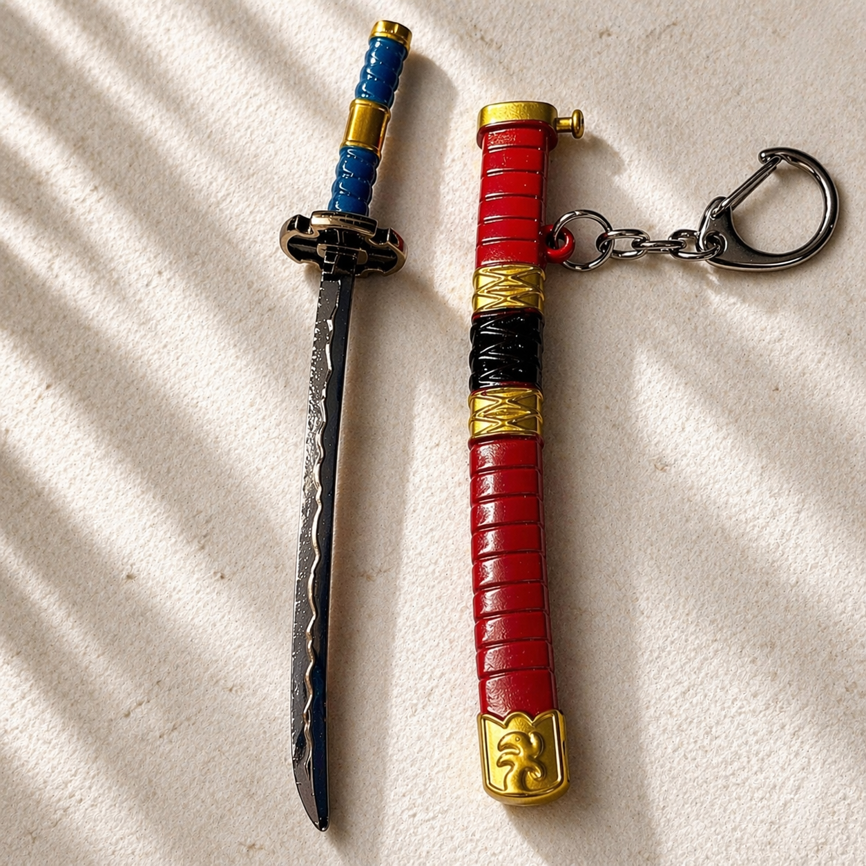 Samurai Blade Keychain - Crimson Edition - Image 3