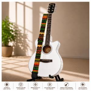 Stylish Adjustable Guitar Strap for Musicians